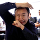 Image for article titled Man Who’s About To Cry Bursts Out Of Crowded Room Like He’s Transforming Into A Werewolf